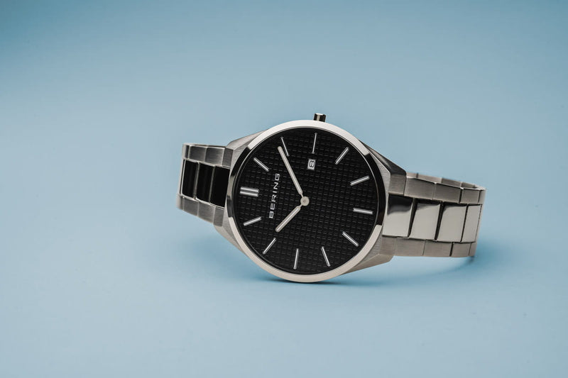 Bering Watch | Ultra Slim | polished/brushed silver | 17240-702