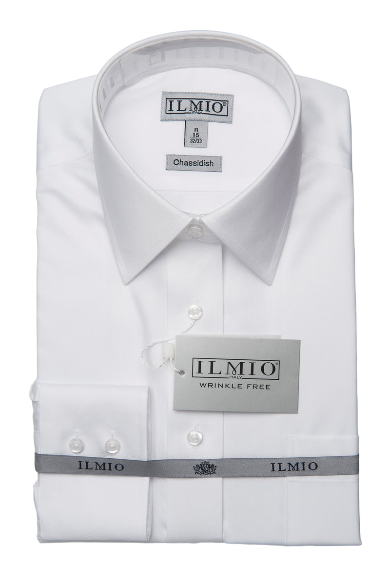 Mens - Ilmio Silver Label -Poly Cotton Chassidish (R/L) Shirt