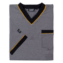 Mens Yugo Support Cotton Knit V Neck