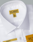 Men's  - Ilmio Gold White on White - Double Placket - French Cuff -