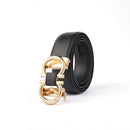 ILMIO Automatic Buckle Mens Genuine Leather Belt - 0400