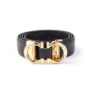 ILMIO Automatic Buckle Mens Genuine Leather Belt - 0400