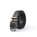 ILMIO Automatic Buckle Mens Genuine Leather Belt - 1001