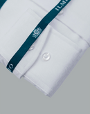 Men's - Ilmio Jacquard 5 Spread Collar Shirt - Without Pocket