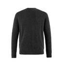 ILMIO 100% Cashmere V-Neck Flat Weave Button Cardigan - Style 3 Gray