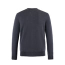 ILMIO 100% Wool  V-Neck Flat Weave Pullover With Sleeves - Style 6 Gray