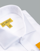 Men's - Ilmio F11 - Spread Collar, French Placket - French Cuff Shirt