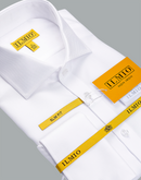 Men's - Ilmio F11 - Spread Collar, French Placket - French Cuff Shirt