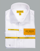 Men's - Ilmio F11 - Spread Collar, French Placket - French Cuff Shirt
