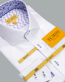 Men's - Ilmio Fine Twill Fashion 12 Shirt
