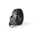ILMIO Automatic Buckle Mens Genuine Leather Belt - 2968