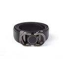 ILMIO Automatic Buckle Mens Genuine Leather Belt - 2968