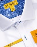 Men's - Ilmio Fine Twill Fashion 13 Shirt