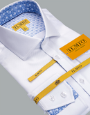 Men's - Ilmio Fine Twill Fashion 14 Shirt