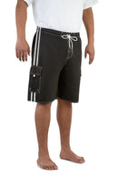 Swim Trunks - Black/White