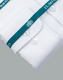 Men's - Ilmio Jacquard 6 Spread Collar Shirt - Without Pocket