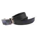 ILMIO Automatic Buckle Mens Genuine Leather Belt - 1474-1