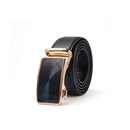 ILMIO Automatic Buckle Mens Genuine Leather Belt - 1474-2