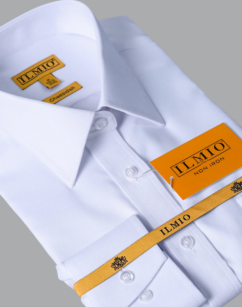 Mens  - Ilmio Gold Label F9  - Chassidish (R/L) Cotton Shirt