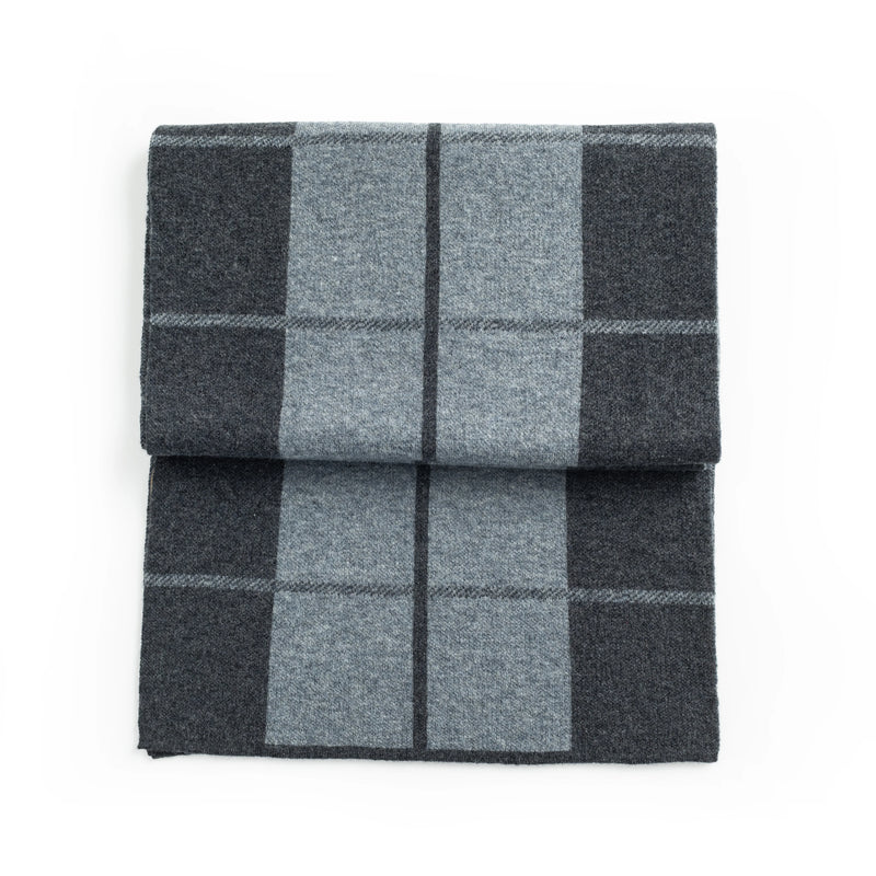 ILMIO 100% Knitted Wool Men`s Scarf - W01