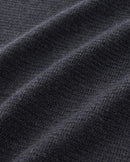 ILMIO 100% Wool  V-Neck Pattern Weave Button Cardigan - Style 3 Gray