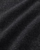 ILMIO 100% Cashmere Full Zipper Flat Weave Cardigan - Style 4 Gray