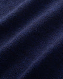 ILMIO 100% Wool V-Neck Flat Weave Sleeveless Pullover Vest - Style 6 Navy