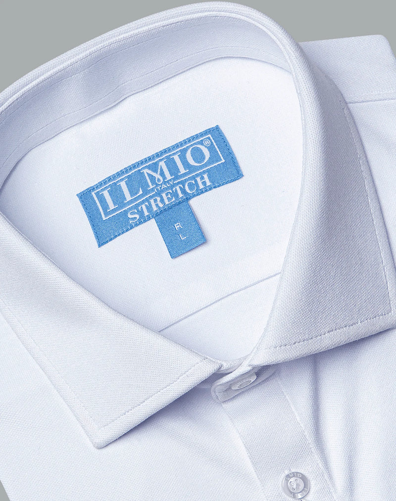 Mens - Ilmio Cambridge Long Sleeve Knit Shirt - Without Pocket