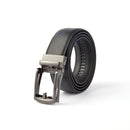 ILMIO Automatic Buckle Mens Genuine Leather Belt - L683-Shiny