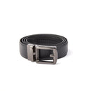 ILMIO Automatic Buckle Mens Genuine Leather Belt - L683-Shiny