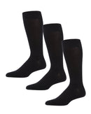 MeMoi Men's Falt Cotton Socks - 3 Pair Pack