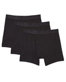 Memoi Mens Black Boxer Briefs
