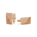 ILMIO Sterling Silver Micro Pave Cufflinks - 39BV1