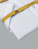 Men's - Ilmio Gold F10, Double Placket, Short Sleeve - (L/R) Cotton Shirt - With Pocket