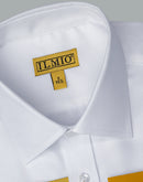 Men's - Ilmio Gold F10, Double Placket, Short Sleeve - (L/R) Cotton Shirt - With Pocket