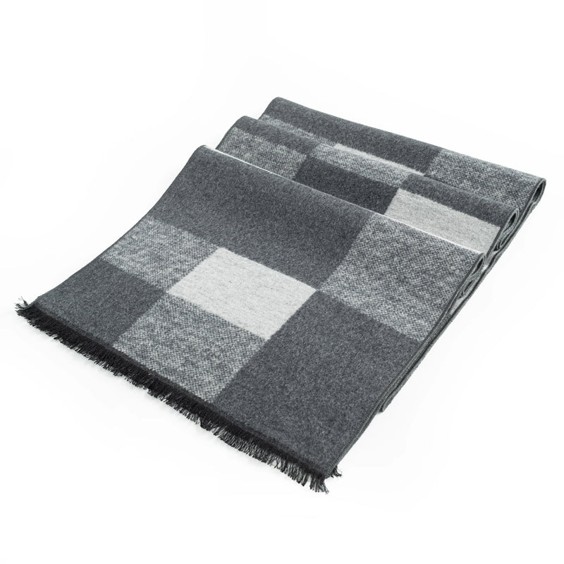 ILMIO 100% Brushed Silk Men`s Scarf - S05