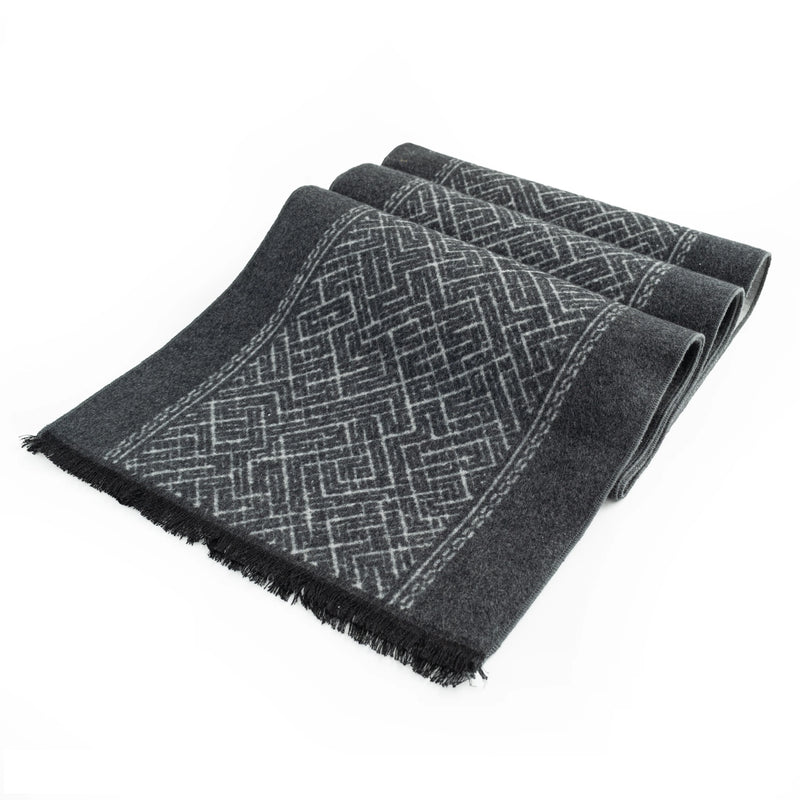 ILMIO 100% Brushed Silk Men`s Scarf - S06