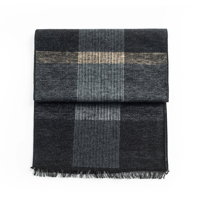 ILMIO 100% Brushed Silk Men`s Scarf - S08