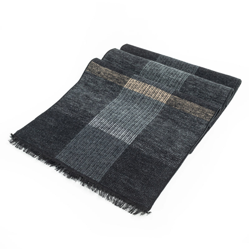 ILMIO 100% Brushed Silk Men`s Scarf - S08