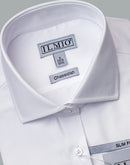 Men's - Ilmio Silver Label - Spread collar, French Placket - Poly Cotton Chassidish (R/L) Button Cuff Shirt - With Pocket