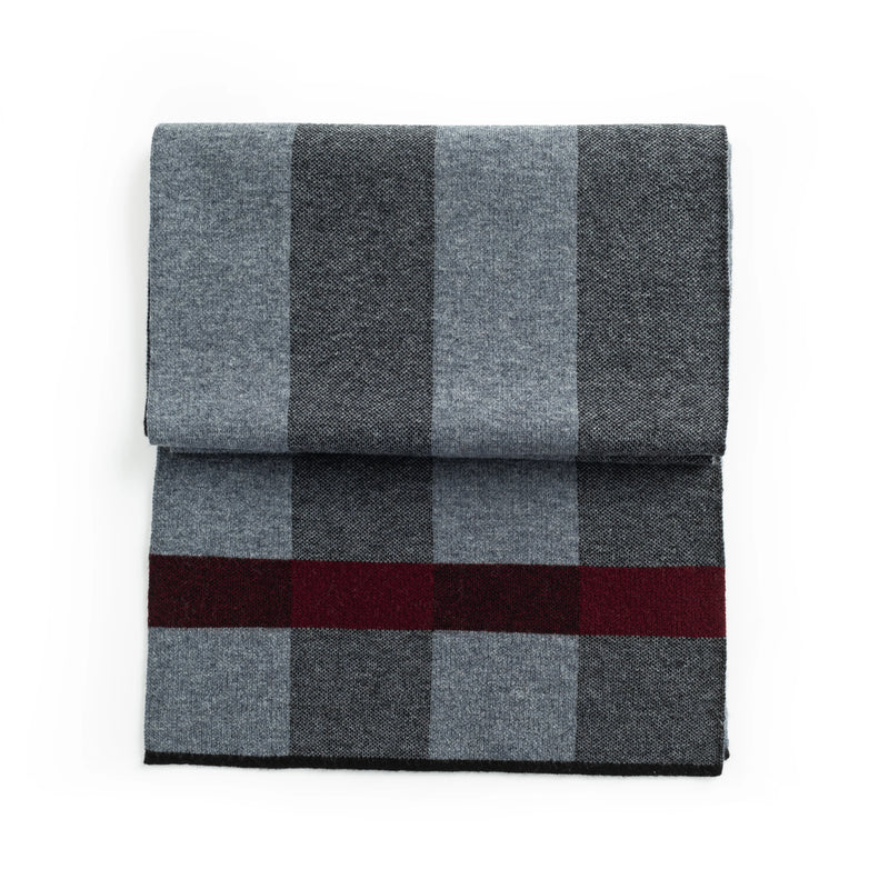 ILMIO 100% Knitted Wool Men`s Scarf - W02