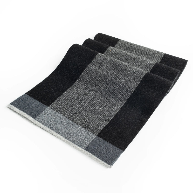 ILMIO 100% Knitted Wool Men`s Scarf - W04