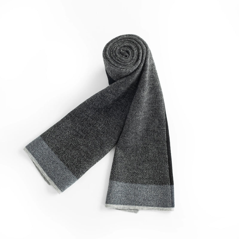 ILMIO 100% Knitted Wool Men`s Scarf - W04