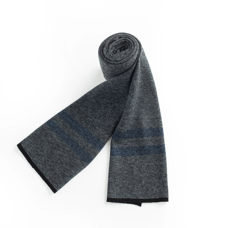 ILMIO 100% Knitted Wool Men`s Scarf - W05