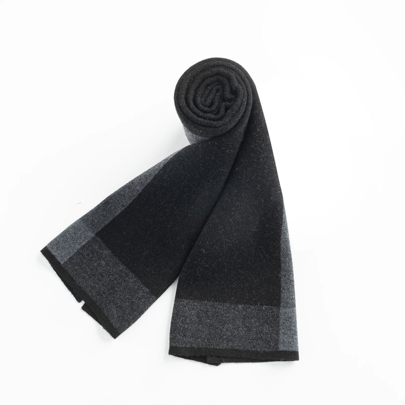 ILMIO 100% Knitted Wool Men`s Scarf - W06