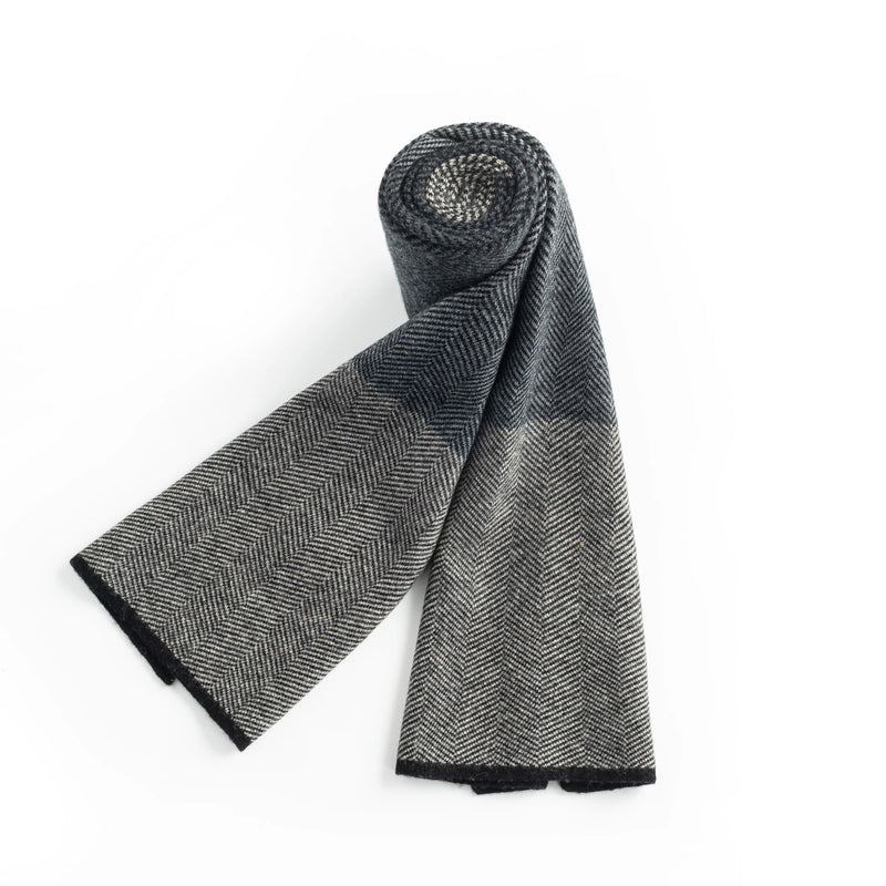 ILMIO 100% Knitted Wool Men`s Scarf - W07