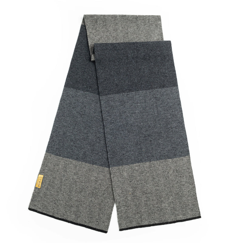 ILMIO 100% Knitted Wool Men`s Scarf - W07