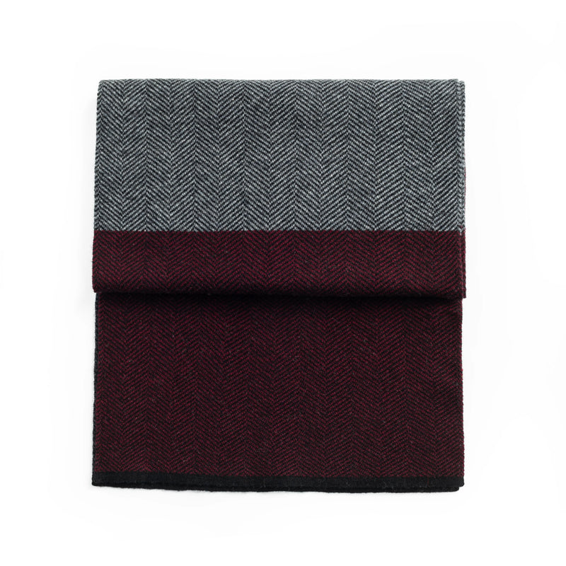 ILMIO 100% Knitted Wool Men`s Scarf - W08