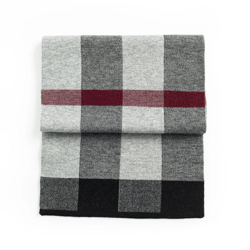 ILMIO 100% Knitted Wool Men`s Scarf - W10