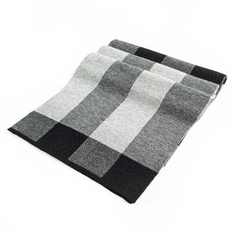 ILMIO 100% Knitted Wool Men`s Scarf - W10